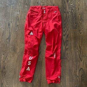 Team USA Maloja Windbreaker Ski Pants